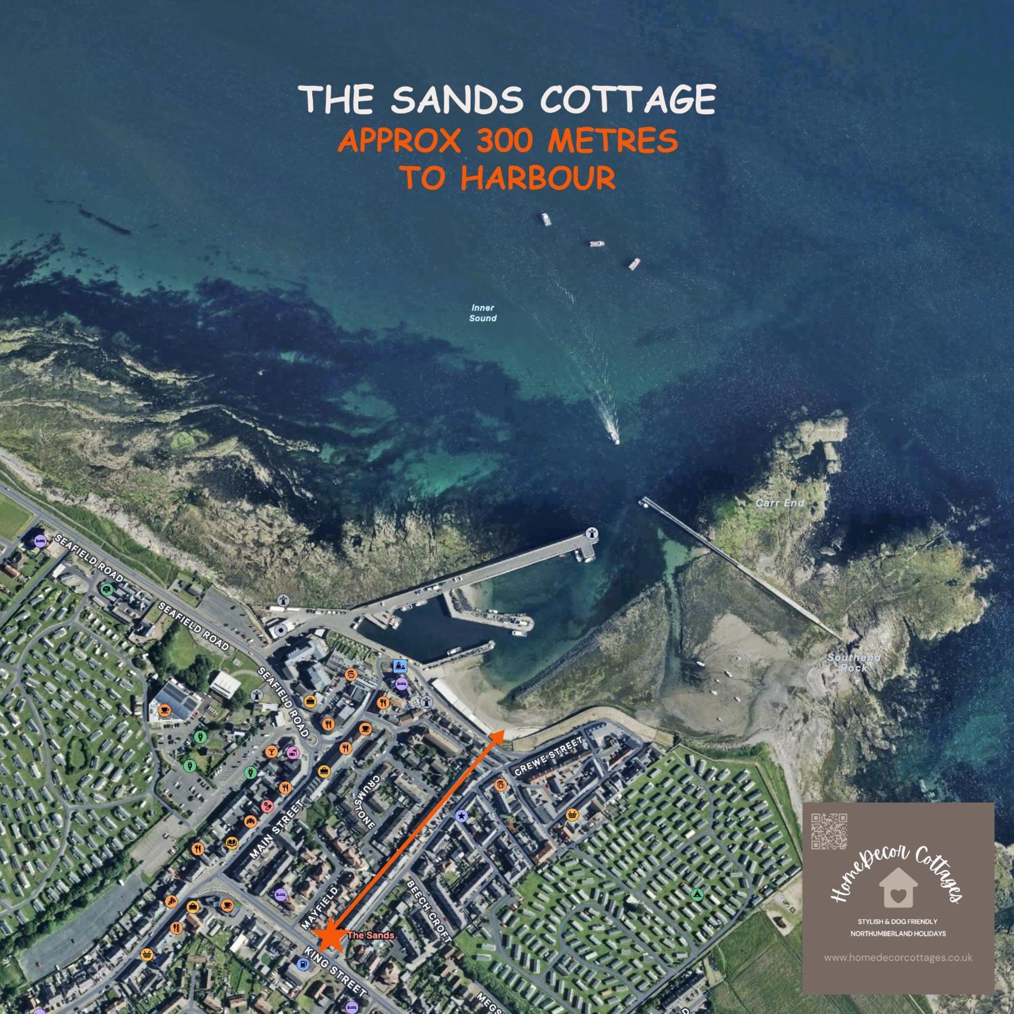 The Sands Cottage Seahouses Buitenkant foto
